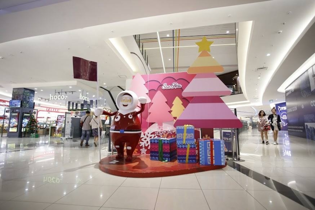 DECOR NOEL AEON MALL LONG BIÊN 2018