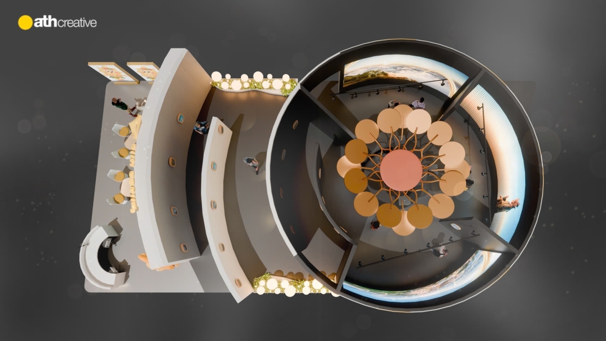 THIẾT KẾ BOOTH TRIỂN LÃM SUN GROUP