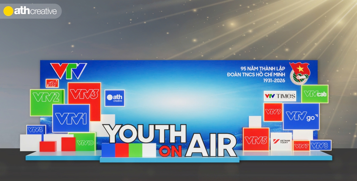 DECOR BOOTH CHỤP HÌNH ĐOÀN THANH NIÊN VTV