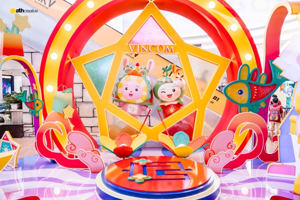 DECOR TRUNG THU 2025 VINCOM TIMES CITY