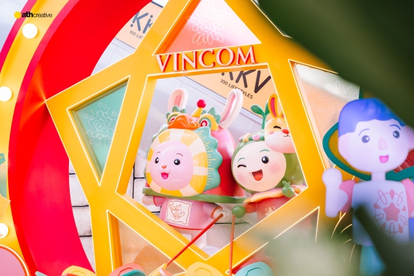 DECOR TRUNG THU 2025 VINCOM TIMES CITY