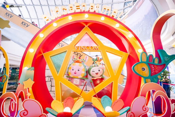 DECOR TRUNG THU 2025 VINCOM TIMES CITY
