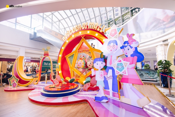 DECOR TRUNG THU 2025 VINCOM TIMES CITY