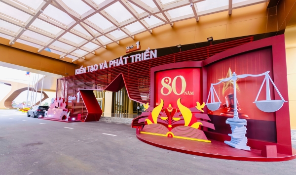 DECOR TRIỂN LÃM THÀNH TỰU ĐẤT NƯỚC