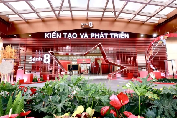 DECOR TRIỂN LÃM THÀNH TỰU ĐẤT NƯỚC