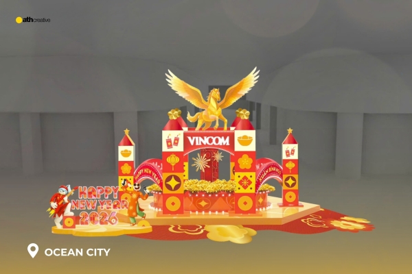 DECOR TẾT 2026 VINCOM MEGA MALL