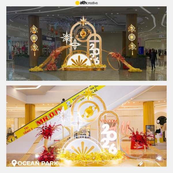 DECOR TẾT 2026 VINCOM MEGA MALL