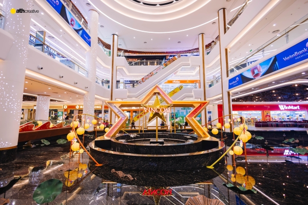 DECOR TRUNG THU 2025 VINCOM SMART CITY