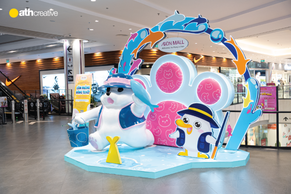 DECOR HÈ 2024 AEON MALL HẢI PHÒNG LÊ CHÂN