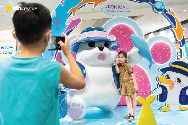 DECOR HÈ 2024 AEON MALL HẢI PHÒNG LÊ CHÂN