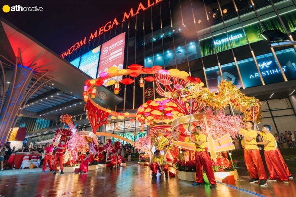 DECOR TẾT 2024 VINCOM OCEAN PARK