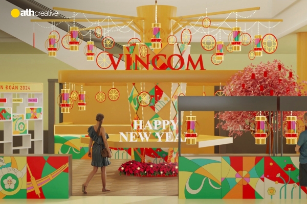 DECOR TẾT 2024 VINCOM OCEAN PARK