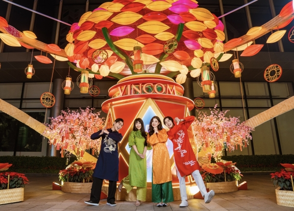 DECOR TẾT 2024 VINCOM OCEAN PARK