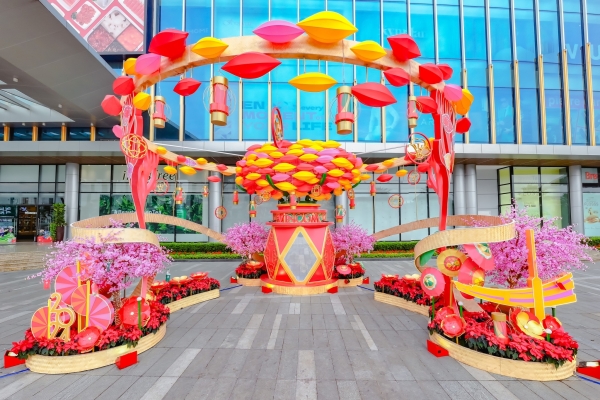 DECOR TẾT 2024 VINCOM OCEAN PARK