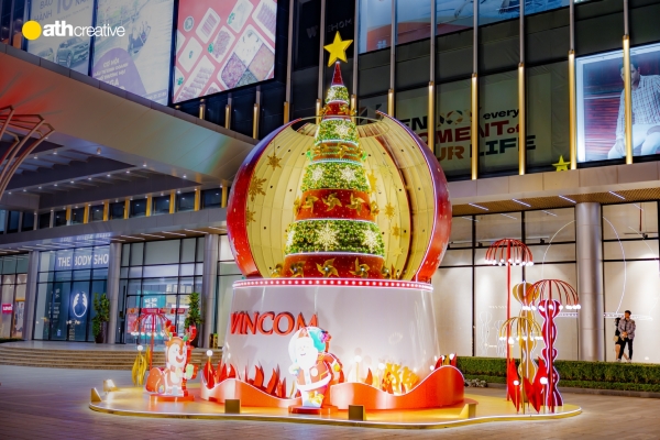 DECOR GIÁNG SINH 2023 VINCOM OCEAN PARK