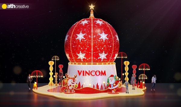 DECOR GIÁNG SINH 2023 VINCOM OCEAN PARK