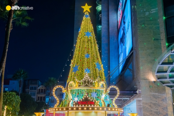 DECOR GIÁNG SINH 2023 VINCOM NGUYỄN CHÍ THANH