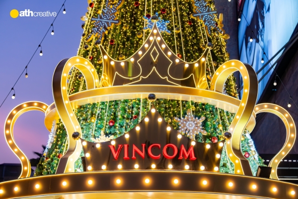 DECOR GIÁNG SINH 2023 VINCOM NGUYỄN CHÍ THANH