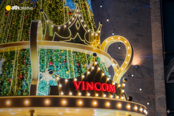 DECOR GIÁNG SINH 2023 VINCOM NGUYỄN CHÍ THANH