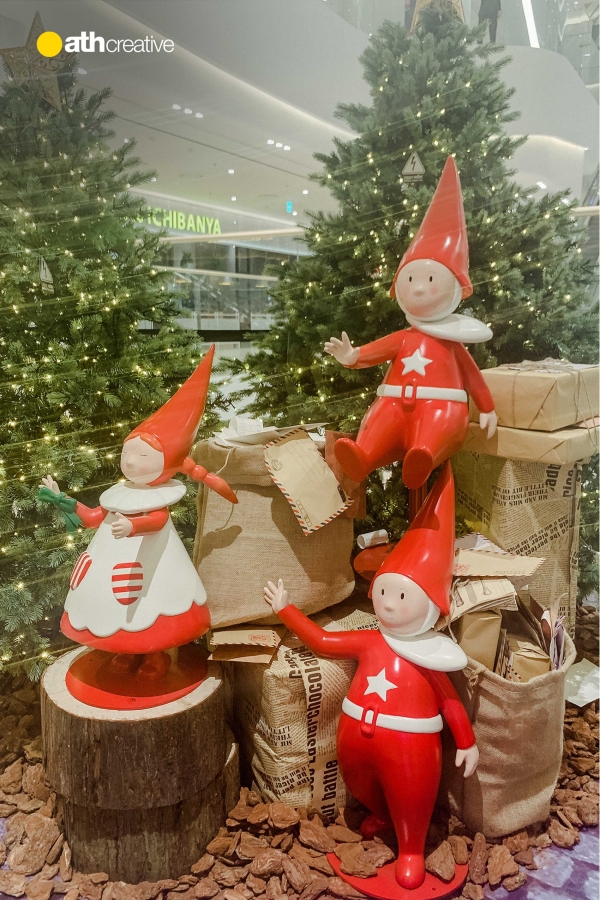 THI CÔNG DECOR NOEL 2023 LOTTE MALL TÂY HỒ