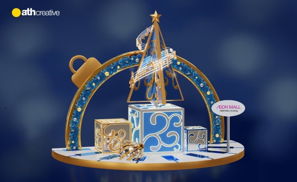 DECOR NOEL AEON MALL HÀ ĐÔNG 2023