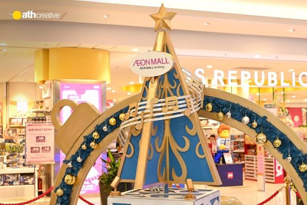 DECOR NOEL AEON MALL HÀ ĐÔNG 2023