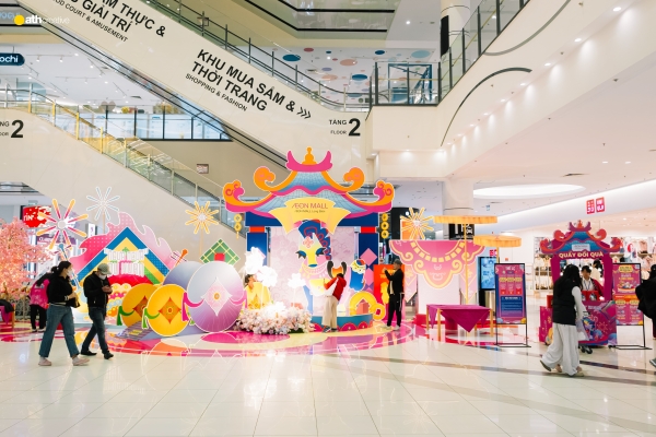 DECOR TẾT 2026 AEON MALL LONG BIÊN