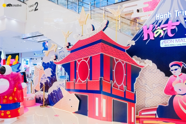 DECOR KỶ NIỆM 10 NĂM AEON MALL LONG BIÊN