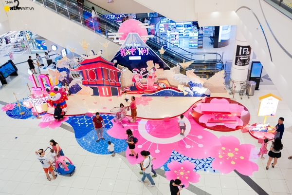 DECOR KỶ NIỆM 10 NĂM AEON MALL LONG BIÊN