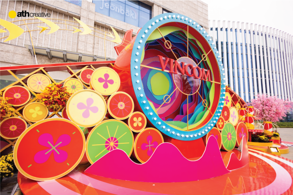 DECOR TẾT 2025 VINCOM SMART CITY