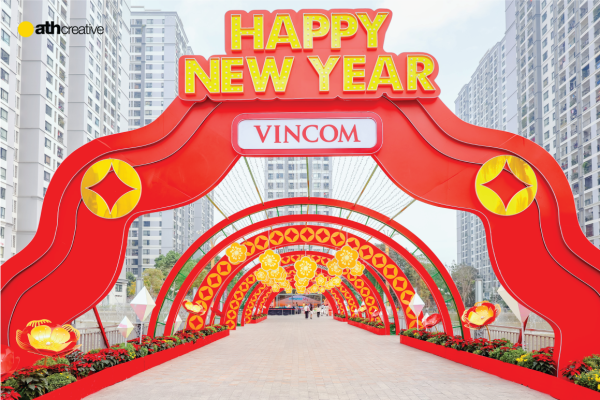 DECOR TẾT 2025 VINCOM TIMES CITY
