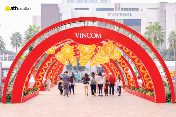 DECOR TẾT 2025 VINCOM TIMES CITY