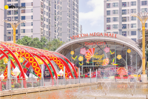 DECOR TẾT 2025 VINCOM TIMES CITY