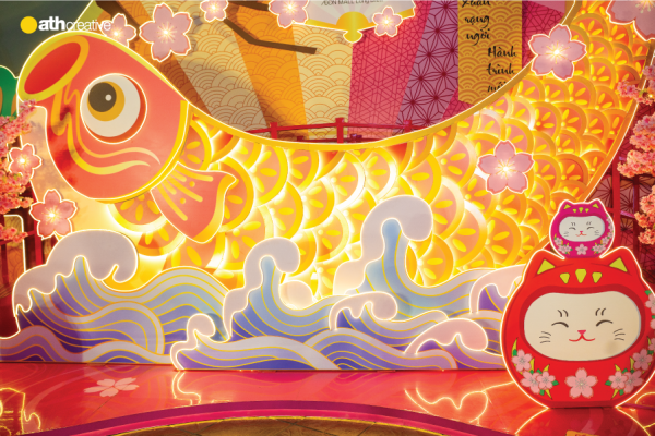 DECOR TẾT 2025 AEON MALL LONG BIÊN