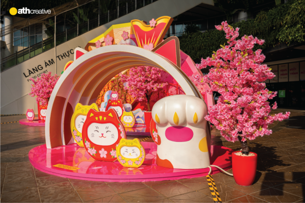 DECOR TẾT 2025 AEON MALL LONG BIÊN