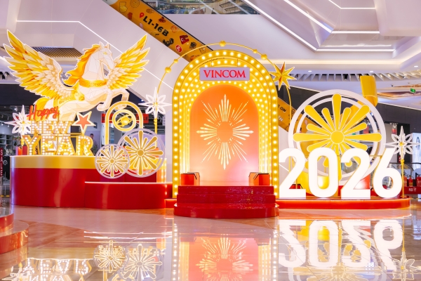 DECOR TẾT 2026 VINCOM MEGA MALL