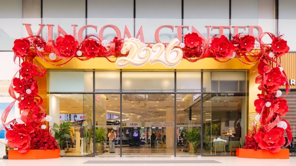 DECOR TẾT 2026 VINCOM MEGA MALL