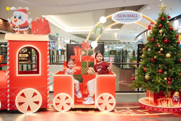 DECOR GIÁNG SINH & KỶ NIỆM 5 NĂM AEON MALL HẢI PHÒNG LÊ CHÂN