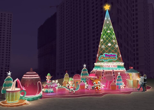 DECOR NOEL VINCOM TIMES CITY 2018