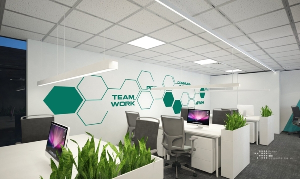 VĂN PHÒNG BIGA - ĐIỂM NHẤN TỪ NHỮNG KHỐI ĐÈN PANEL