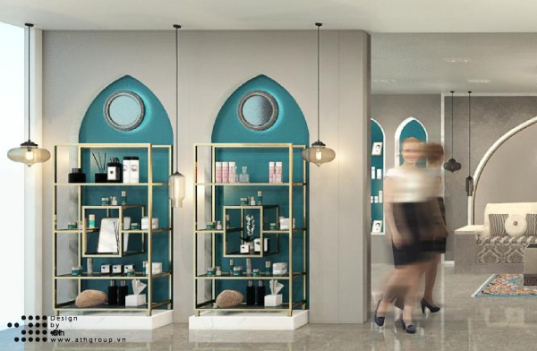 KIẾN TRÚC HỒI GIÁO TRONG KHÔNG GIAN TRƯNG BÀY DR. SAFFRON