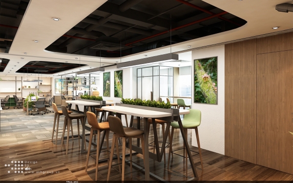 PHONG CÁCH MỞ TRONG THIẾT KẾ NỘI THẤT VĂN PHÒNG BẢO LÂM