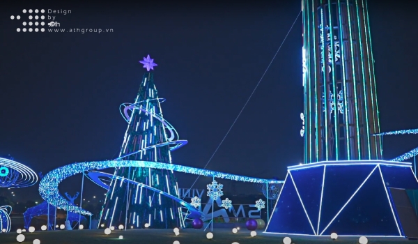 DECOR GIÁNG SINH VINHOMES SMART CITY 2021