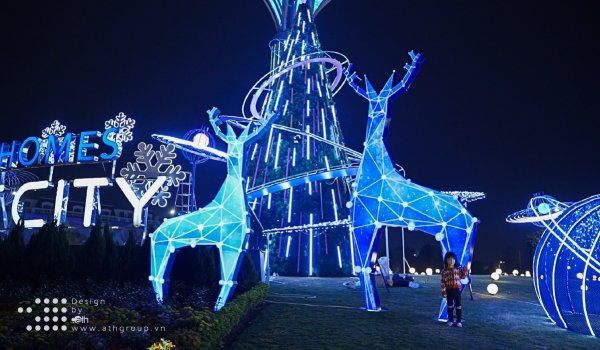 DECOR GIÁNG SINH VINHOMES SMART CITY 2021