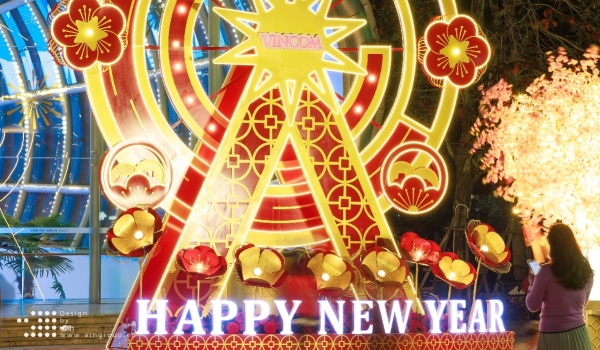 DECOR TẾT VINCOM 2022