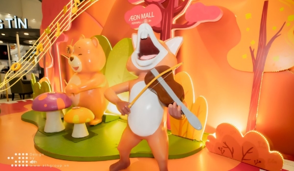 DECOR TRUNG THU AEON MALL LONG BIÊN 2020