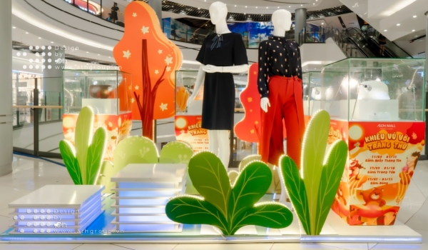 DECOR TRUNG THU AEON MALL LONG BIÊN 2020