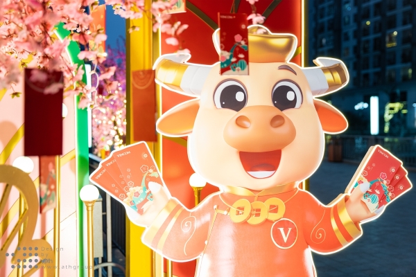 DECOR TẾT VINCOM 2021