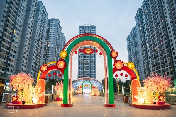 DECOR TẾT VINCOM 2021