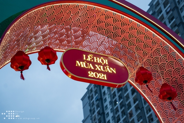 DECOR TẾT VINCOM 2021